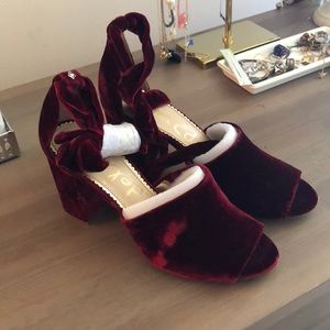 NWT Sam Edelman peek toe shoes